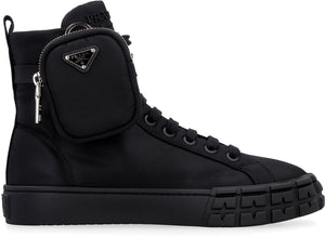 Whell Re-nylon high-top sneakers-1